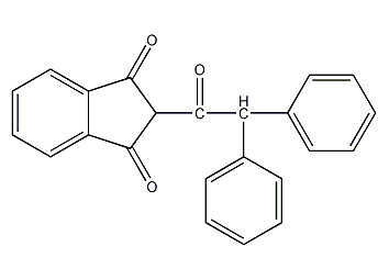 二茚酮结构式