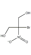 2-溴-2-硝基-1,3-丙二醇结构式