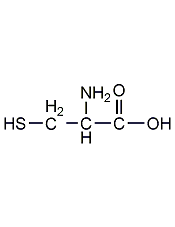 L-半胱氨酸结构式