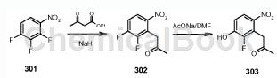1-(2-氟-3-羟基-6-硝基苯基)丙-2-酮的制备方法_凯茵工业添加剂